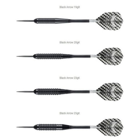 Rzutki Harrows Black Arrow Steeltip HS-TNK-000013143 Harrows