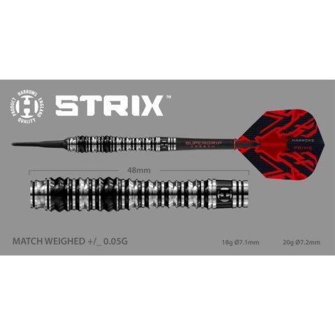 Rzutki Harrows Strix 90% Softip Harrows