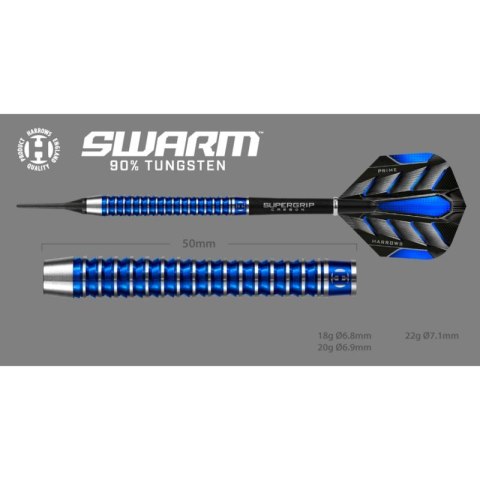Rzutki Harrows Swarm 90% Softip HS-TNK-000013876 Harrows