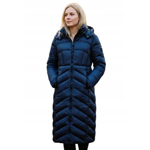 Kurtka damska Geographical Norway BLANCHE LONG NAVY DB LADY 0116 NAVY (WZ5476F/GN-MARINE)