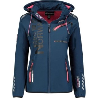 Kurtka softshell Geographical Norway (WU4009F/GN NAVY/F.-PINK) Geographical Norway