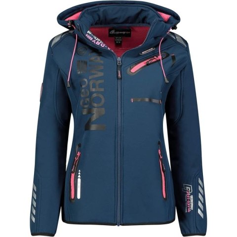 Kurtka softshell Geographical Norway (WU4009F/GN NAVY/F.-PINK) Geographical Norway