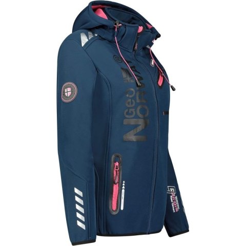 Kurtka softshell Geographical Norway (WU4009F/GN NAVY/F.-PINK) Geographical Norway