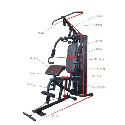 ATLAS TRENINGOWY SIŁOWNIA 5000 ENERO FIT Enero