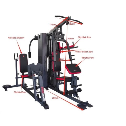 ATLAS SIŁOWNIA WIELOSTANOWISKOWA 5500 ZEUS ENERO FIT Enero