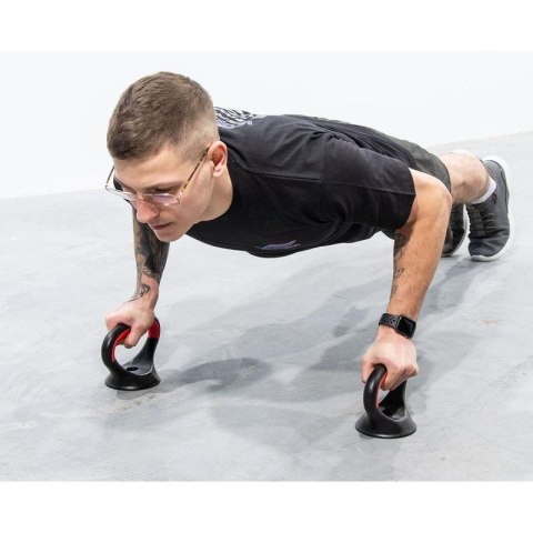 HANTLA KOMPOZYTOWA KETTLEBELL PRZYRZĄD DO POMPEK 3W1 10KG EB FIT EB FIT