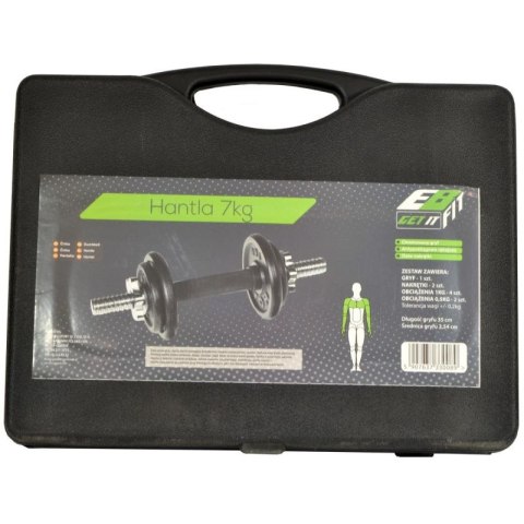 HANTLA ŻELIWNA 7 KG WALIZKA EB FIT EB FIT