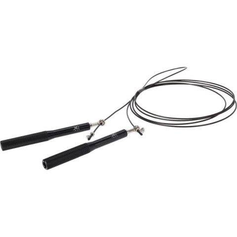 SKAKANKA SZYBKOŚCIOWA REGULOWANA UCHWYTY ALUMINIOWE 300 CM XQMAX CZARNA XQMAX