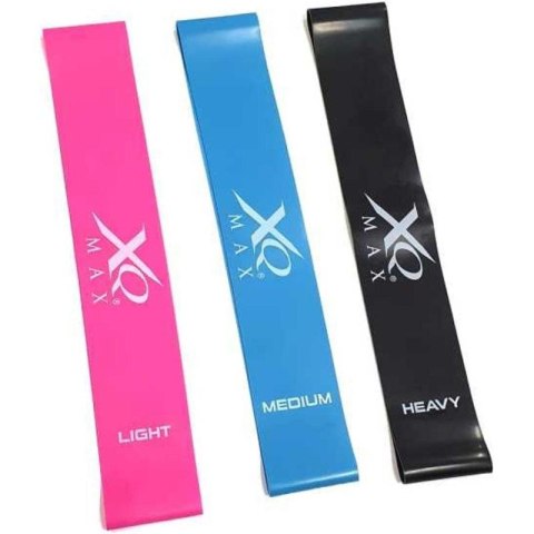 ZESTAW 3 GUM TAŚM DO ĆWICZEŃ STRETCH BAND XQMAX XQMAX