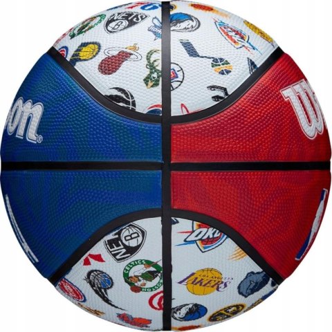 PIŁKA DO KOSZYKÓWKI WILSON NBA ALL TEAM BSKT RWB R.7 Wilson