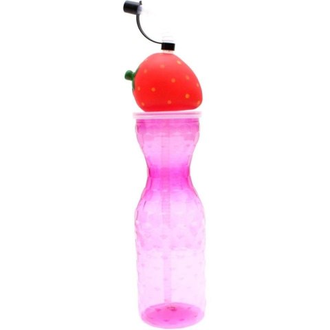 BIDON BUTELKA SPORTOWA ZE SŁOMKĄ 500ML RÓŻOWY EXCELLENT HOUSEWARE Excellent houseware
