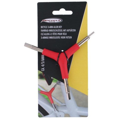 KLUCZ IMBUSOWY TYPU Y 3 FUNKCJE BICYCLE GEAR Bicycle Gear