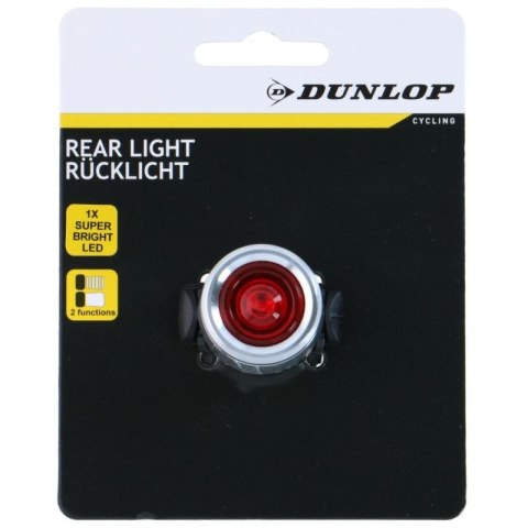 LAMPKA ROWEROWA NA TYŁ ALUMINIOWA DUNLOP Dunlop