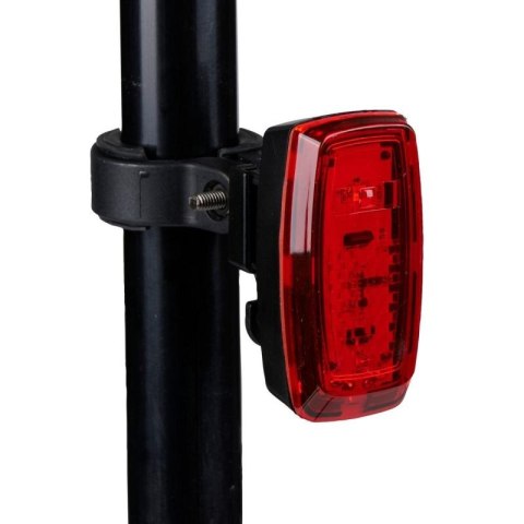 LAMPKA ROWEROWA NA TYŁ LED CERTYFIKAT DUNLOP Dunlop