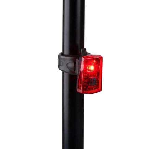 LAMPKA ROWEROWA NA TYŁ LED USB - C Z FUNKCJĄ STOP CERTYFIKAT DUNLOP Dunlop