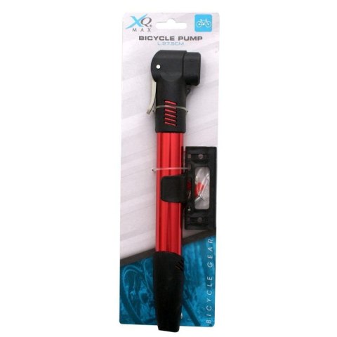 POMPKA ROWEROWA MINI ALU XQMAX CZERWONA XQMAX