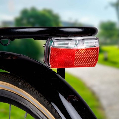 TYLNE ŚWIATŁO ROWEROWE 3 LED SMD DUNLOP ZASILANIE DYNAMO Dunlop