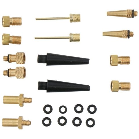 ZESTAW 14 ADAPTERÓW DO POMPEK DUNLOP Dunlop