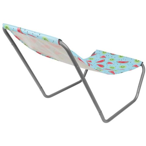 LEŻAK OGRODOWO - PLAŻOWY SKŁADANY I TORBA FRUIT MELON