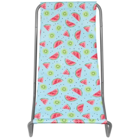 LEŻAK OGRODOWO - PLAŻOWY SKŁADANY I TORBA FRUIT MELON