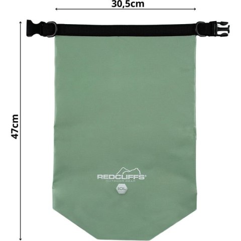 TORBA PLECAK WOREK WODOSZCZELNY 10L SZARY Redcliffs