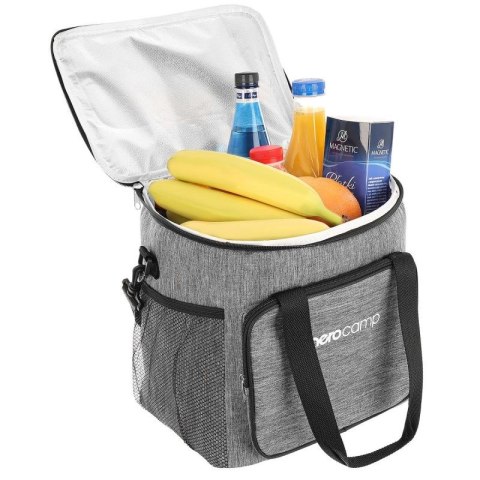 TORBA TERMICZNA 29x22,5x27CM SZARA 18L ENERO CAMP Enero