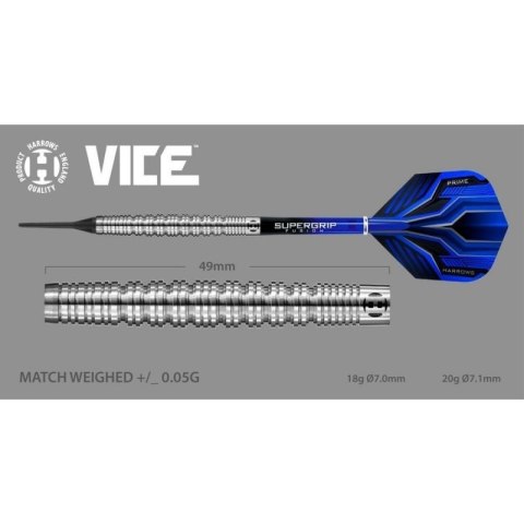 Rzutki Harrows Vice 90% Softip Harrows