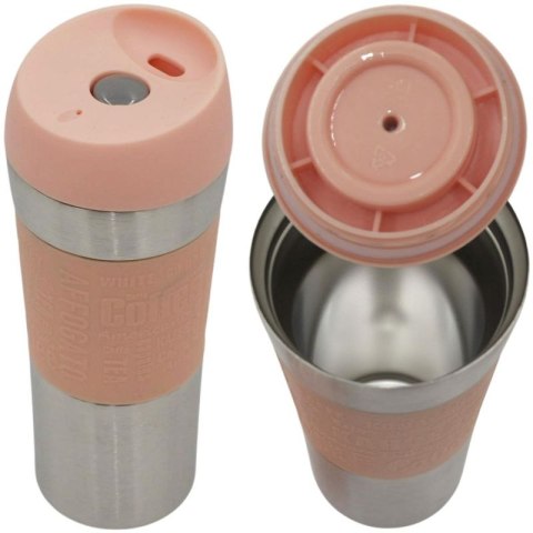 KUBEK TERMICZNY TURYSTYCZNY EXCELLENT HOUSEWARE 350ML RÓŻOWY Excellent houseware