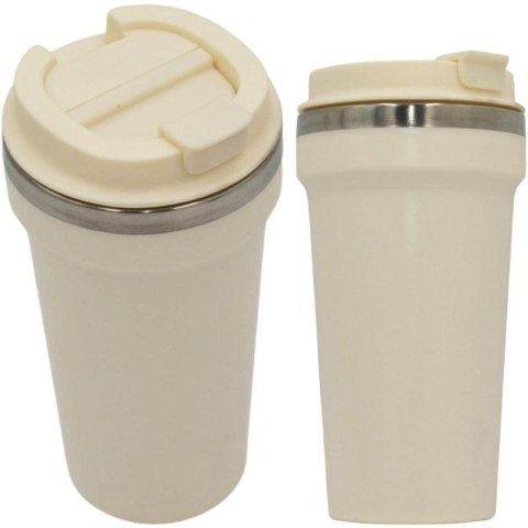 KUBEK TERMICZNY TURYSTYCZNY EXCELLENT HOUSEWARE 500ML - ECRU Excellent houseware