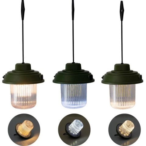 LATARKA LAMPA CAMPING USB 3 RODZAJE ŚWIATŁA REDCLIFFS KHAKY Redcliffs
