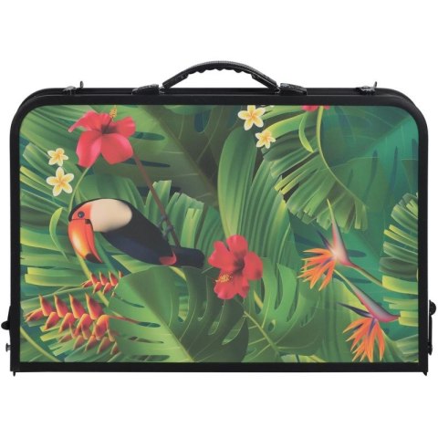 STOLIK TURYSTYCZNY SKŁADANY KEMPINGOWY 60X45X25/56CM FLOWER