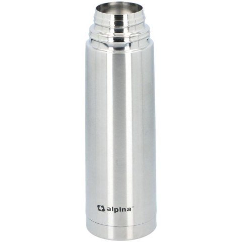 TERMOS TERMICZNY TURYSTYCZNY ALPINA 750ML SREBRNY Alpina