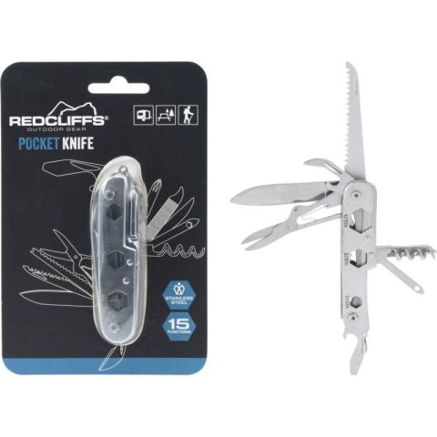 ZESTAW SURVIVALOWY TURYSTYCZNY SCYZORYK 15W1 SILVER