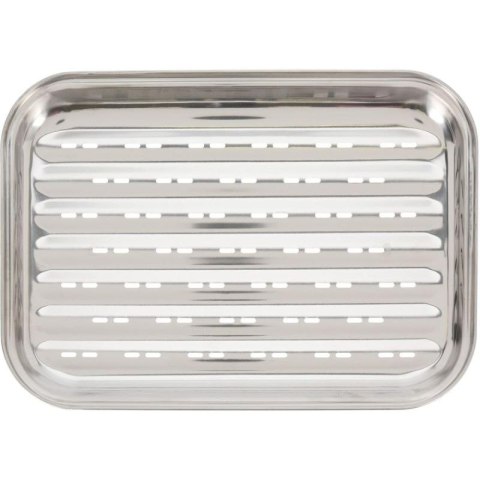 BLASZKA TACKA DO GRILLOWANIA 34x24CM STAL NIERDZEWNA