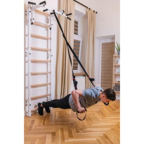 DRABINKA GIMNASTYCZNA Z REGULOWANYM METALOWYM DRĄŻKIEM 731W BENCHK Benchk