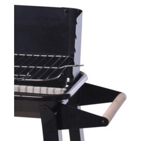 GRILL OGRODOWY WÓZEK 83x45,5x86,5CM CZARNY