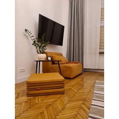 MATERAC GIMNASTYCZNY SKŁADANY BRĄZOWY 180CM BENCHK Benchk