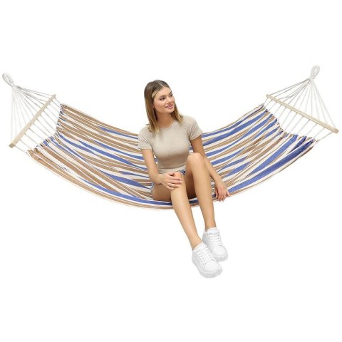 HAMAK OGRODOWY 2 OSOBOWY 200X150CM Z DRĄŻKIEM 1052717
