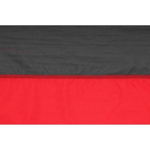 HAMAK TURYSTYCZNY 2 OSOBOWY 270X140CM CZARNO CZERWONY