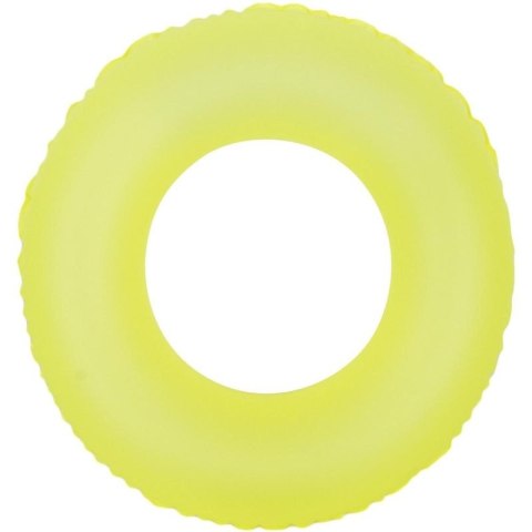 KÓŁKO DO PŁYWANIA NEON 76CM 47213 ŻÓŁTE
