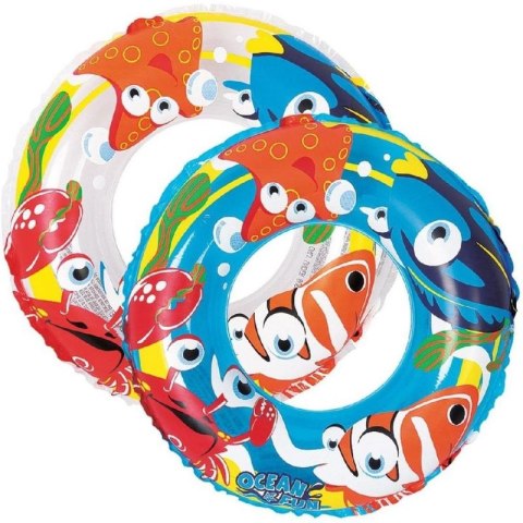 KÓŁKO DO PŁYWANIA OCEAN 50CM 47224 - NIEBIESKIE