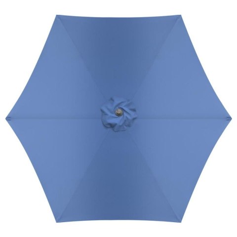 PARASOL OGRODOWY 300CM SKŁADANY GRANATOWY