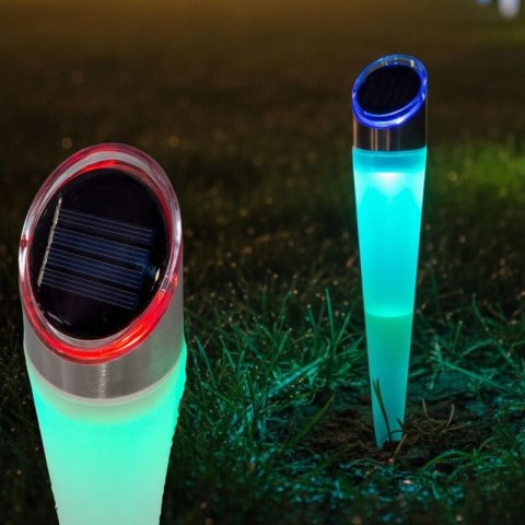 LAMPA SOLARA PATHWAY 4LED 2 KOLORY 32,5CM