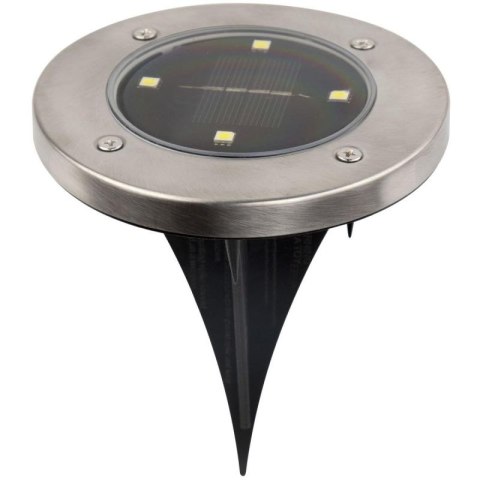 LAMPA SOLARNA 4 LED SMD DO WBICIA W PODŁOŻE KPL.4SZT