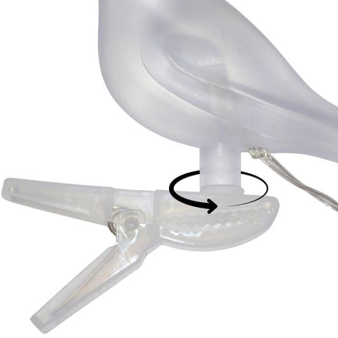 LAMPA SOLARNA GIRLANDA OGRODOWA PARTY LIGHT PTASZKI 5LED