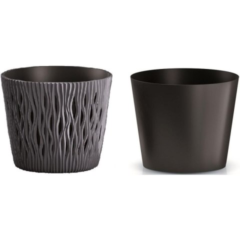 DONICZKA SANDY ROUND ŚR 22CM ANTRACYT
