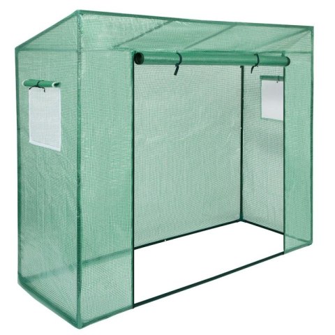 SZKLARNIA TUNEL OGRODOWY ZIELONY DO POMIDORÓW I OGÓRKÓW 200x77x168-150CM 5902431029900 SASKA GARDEN