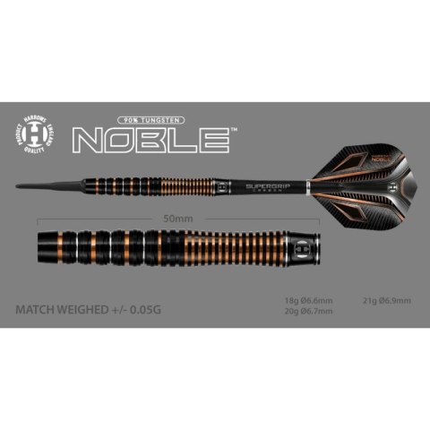 Rzutki Harrows Noble 90% Softip HS-TNK-000016012 Harrows