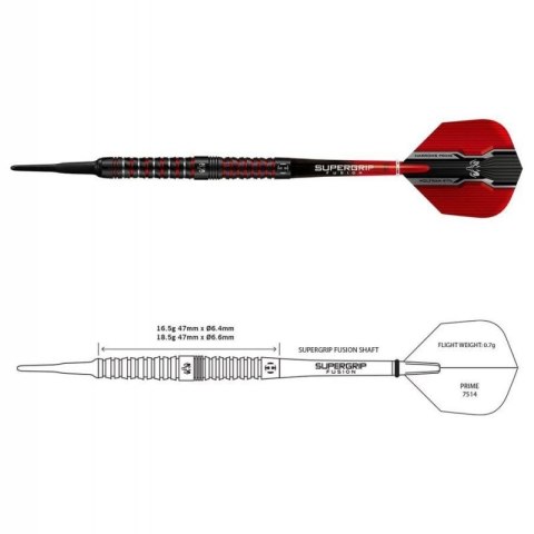Rzutki Harrows Wolfram Infinity 97% Softip HS-TNK-000013388 Harrows