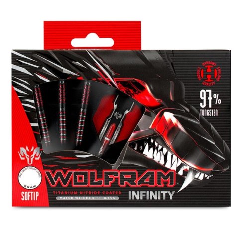 Rzutki Harrows Wolfram Infinity 97% Softip HS-TNK-000013388 Harrows